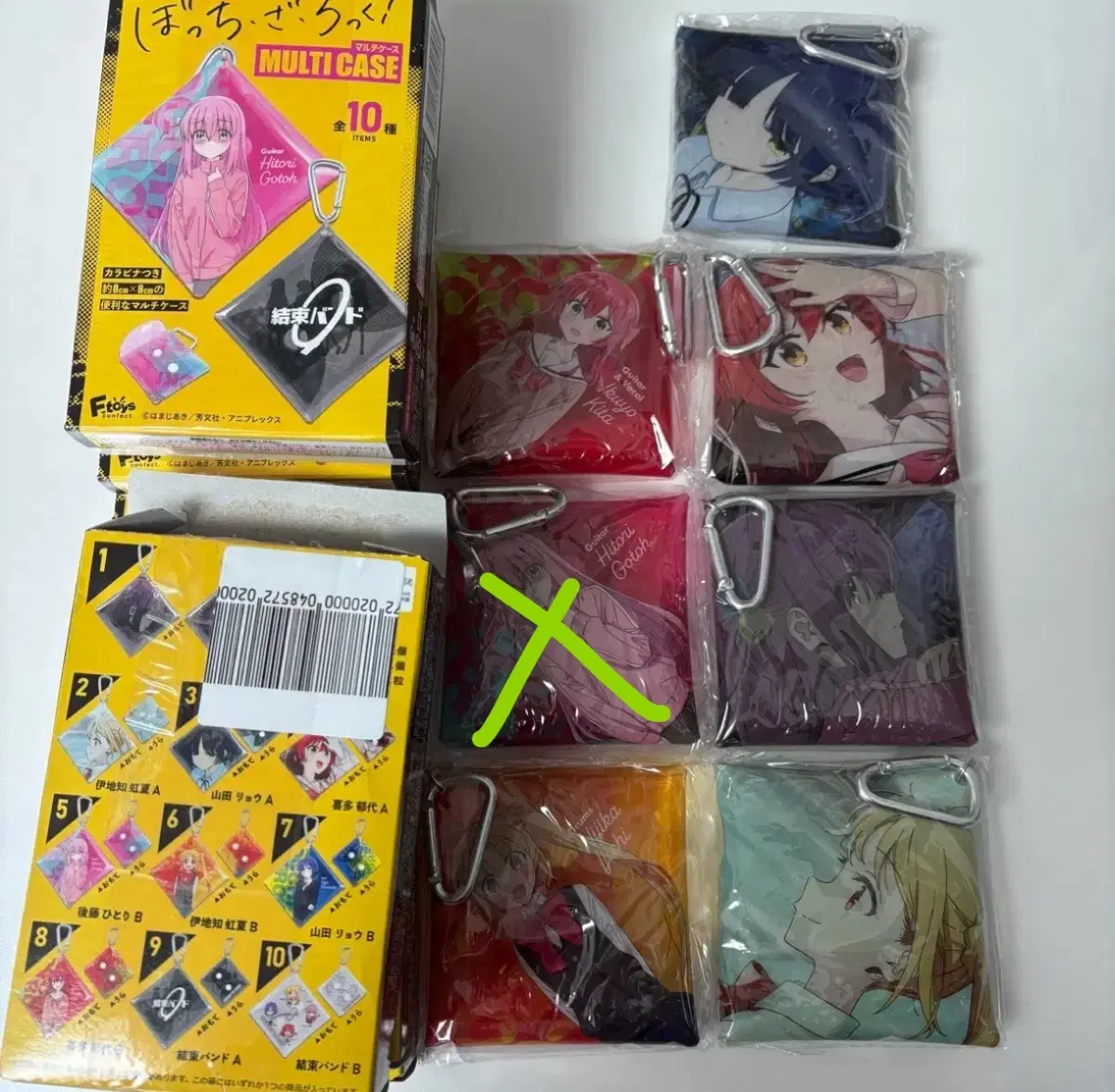 봇치더락 pvc 파우치 멀티케이스 봇치더록