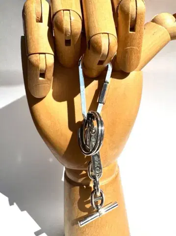 sunny side Anchor Chain Keyring Keycharm