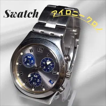 [정크제품] Swatch 아이러니 크로노 INVESTIGATORS 손목시계