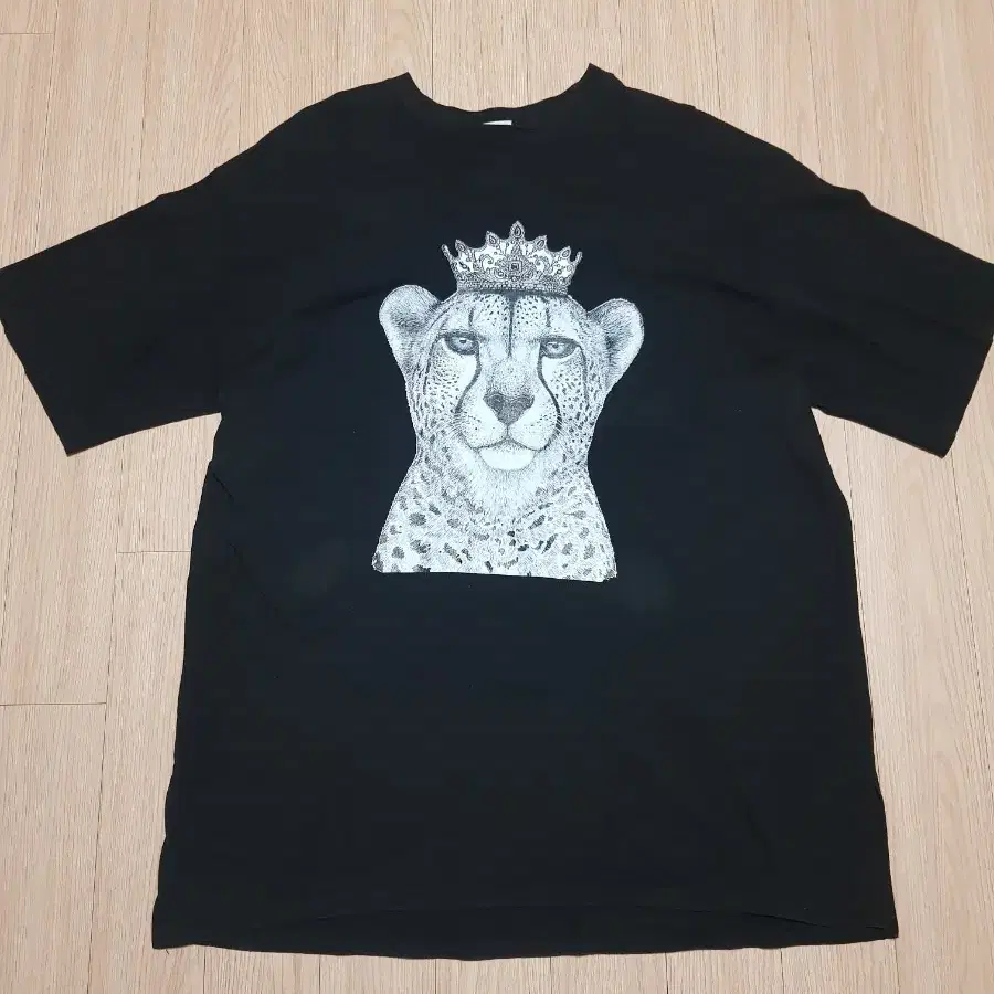 블랙 치타 반팔 2XL