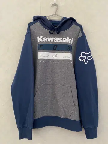FOX RACING x Kawasaki 후드티 사이즈 MD 가와사키