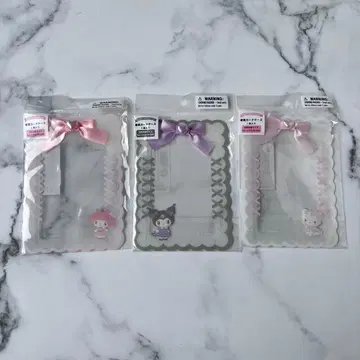 산리오 마이멜로디 쿠로미 챠미키티 카드 홀더 트레이딩 카드 케이스