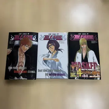 BLEACH 공식 캐릭터북 3권 세트