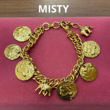 유품 정리 생전 정리 MISTY 골드색 코끼리 모티브 팔찌