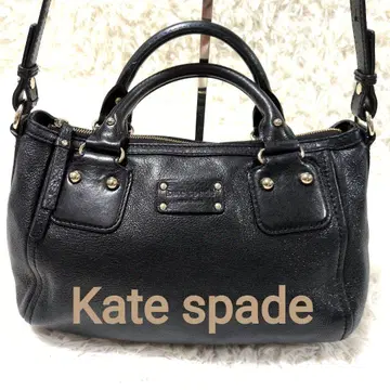 케이트 스페이드 Kate Spade 숄더백 블랙 주름 가죽 2way y2K