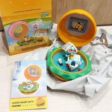 POPMART 스펀지밥 카니버거 피규어 이카르도