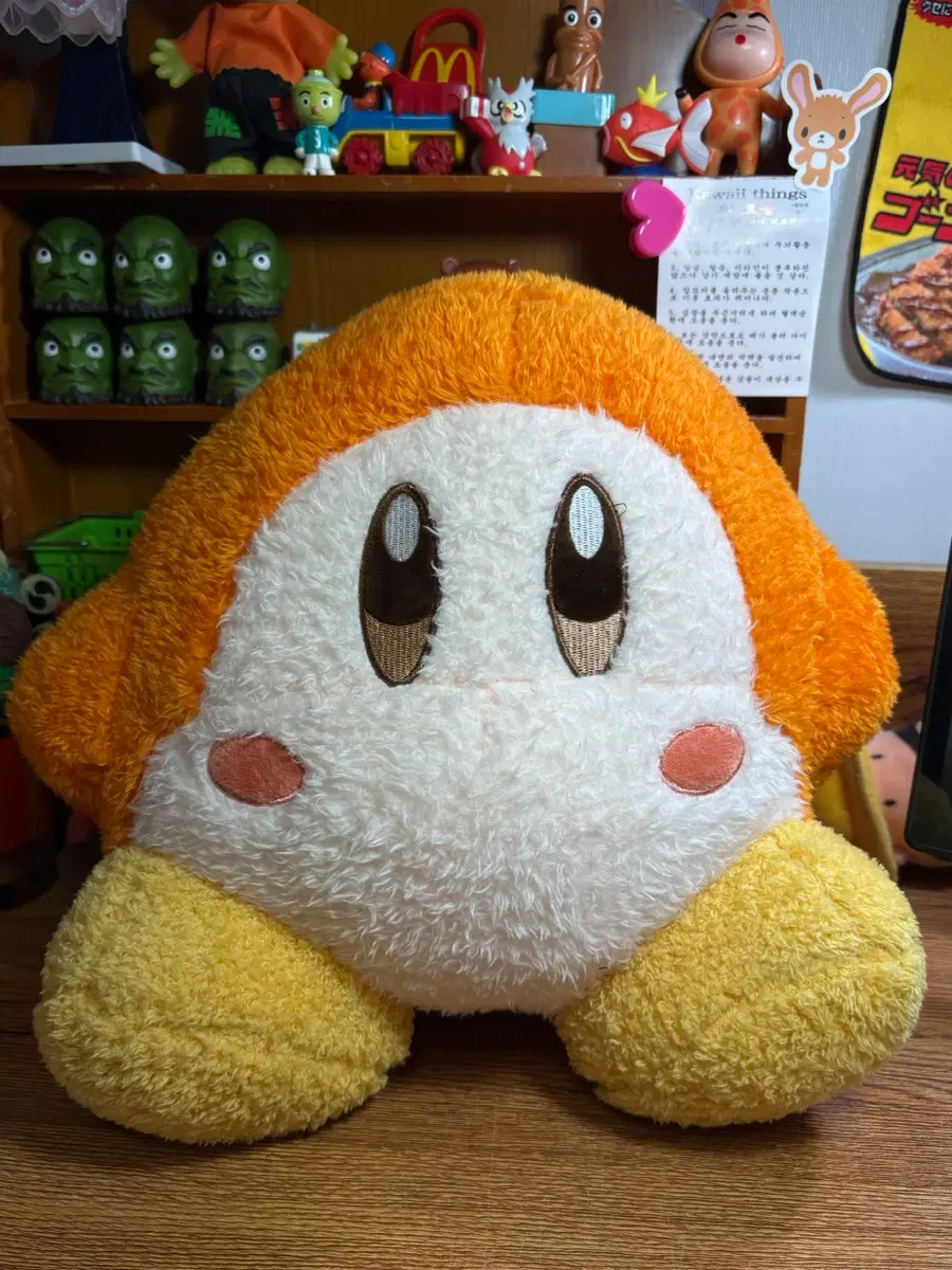 주황커비 대형인형