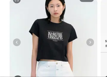 마리떼 프랑소와 저버 T셔츠 숏 기장 M