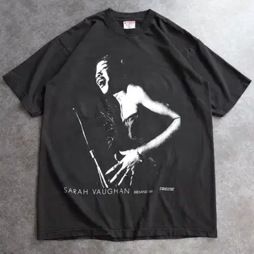 90s USA제 Sarah Vaughan 사라 본 재즈 T셔츠 L