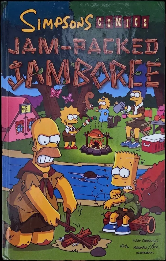 Simpsons comics Jam packed Jamboree