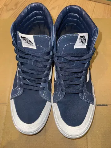 VANS 하이컷 스니커즈 네이비