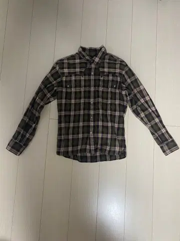 THE FLAT HEAD 플란넬 셔츠 체크 웨스턴 36