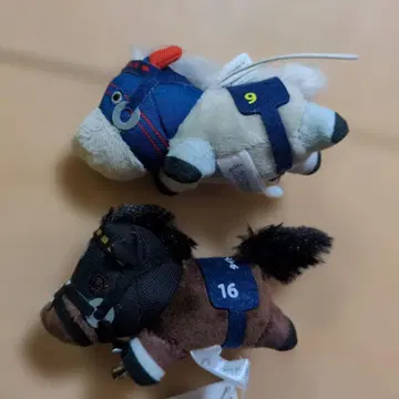 서러브레드 컬렉션 봉제 인형 소 2개 세트