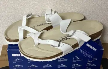 새상품 버켄스탁 BIRKENSTOCK 샌들 화이트 43 마야리