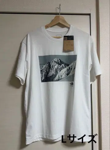미사용 새상품 THE NORTH FACE 타테야마 한정판 반팔 T셔츠 L사이즈