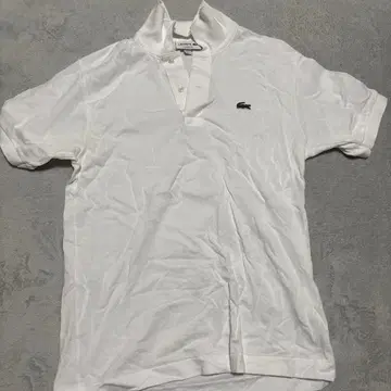 LACOSTE 라코스테 피케 셔츠 화이트 사이즈 3