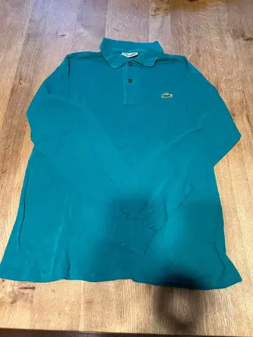 LACOSTE 긴팔 피케 셔츠 프랑스제 라코스테