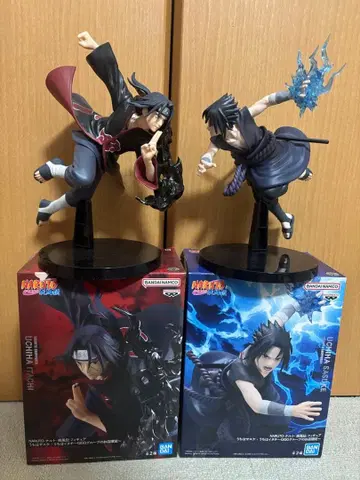 NARUTO 피규어 우치하 이타치 우치하 사스케 GiGO 한정판 박스 포함