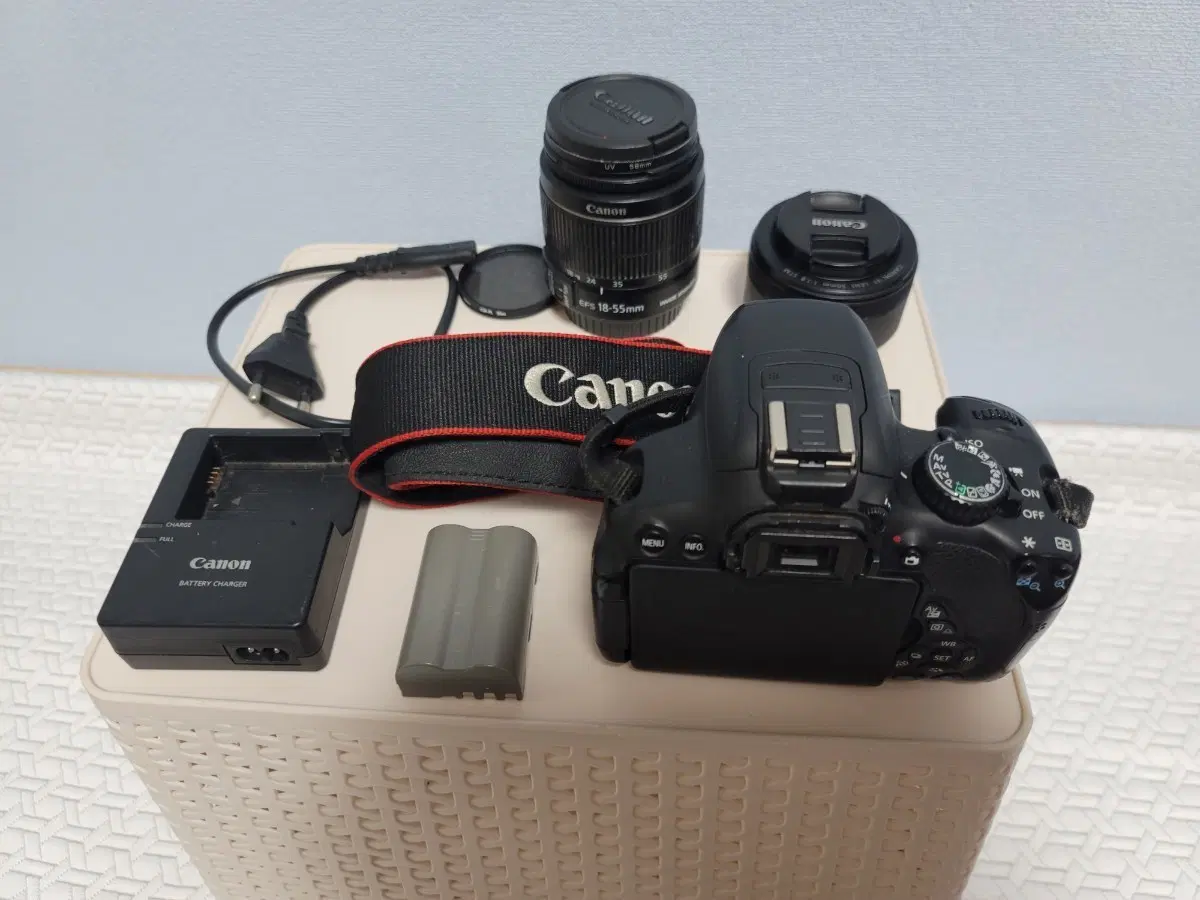 캐논 650D 렌즈킷 + 50.8