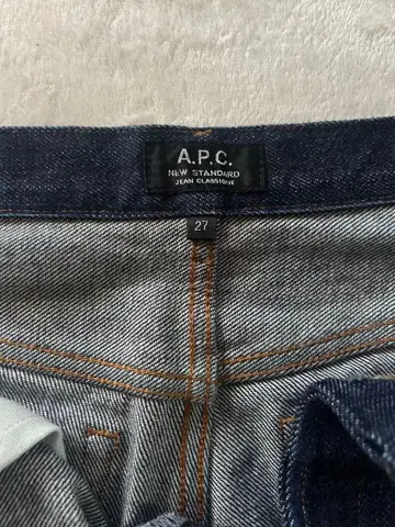 A.P.C. NEW STANDARD JEAN CLASSIQUE 데님
