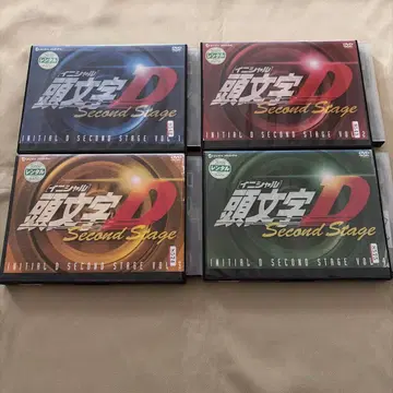 이니셜 D Second Stage DVD 전권 세트 렌탈
