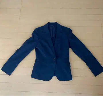 [ THE SUIT COMPANY ] 네이비 체크 무늬 여름용 수트 36호 3점