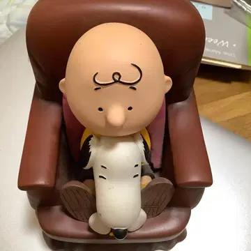 PEANUTS 찰리 브라운 스누피 피규어 의자 책꽂이