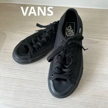 VANS 로우컷 스니커즈 블랙 22cm