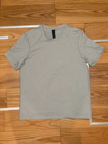 lululemon 남성용 반팔 티셔츠 그레이