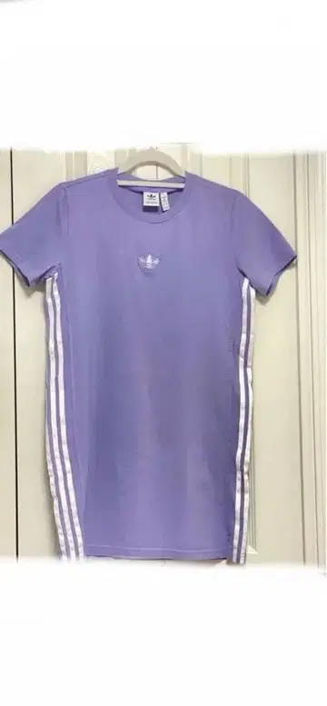 adidas 여성용 반팔 T셔츠 퍼플