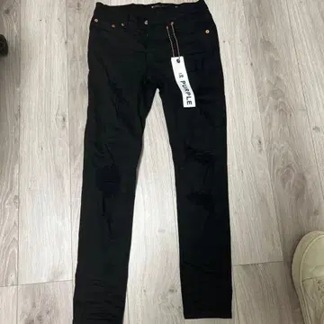 purple brand black skinny jeans 29