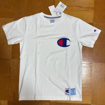 [ 새상품/택 포함 ] 챔피온 x 헤인즈 코튼 T셔츠 화이트 S 빅 로고