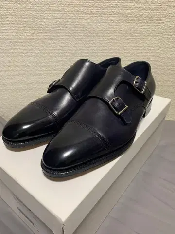 미사용 JOHN LOBB(존 롭) 필립 2 더블 버클 7E