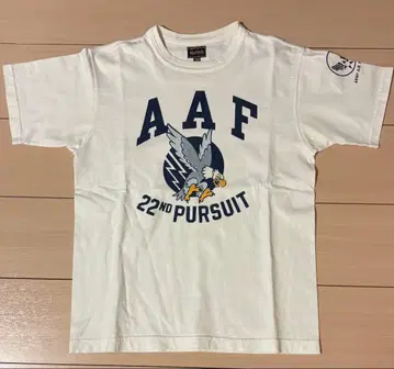 리얼 맥코이 AAF 22nd PURSUIT 밀리터리 T셔츠 36