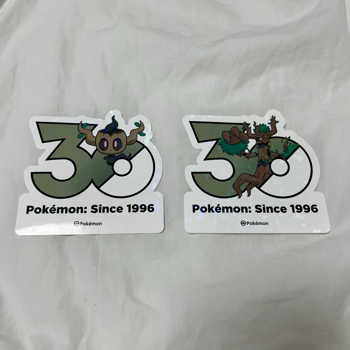 [포켓몬 30주년 로고 스티커] 나목령 대로트