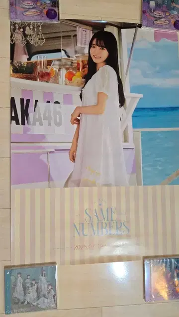 노기자카46 세토구치 신게츠 SAME NUMBERS 포스터