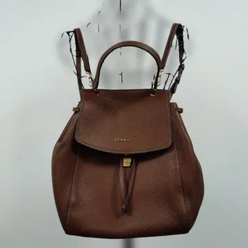[새상품] FURLA 훌라 ANITA 아니타 백팩 가죽 브라운