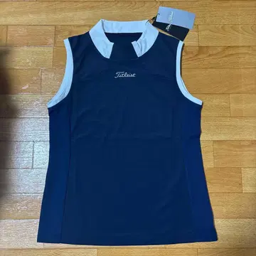 Titleist 타이틀리스트 슬리브리스 셔츠 모크넥 셔츠 골프
