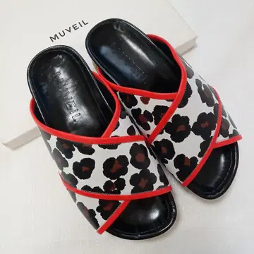 미사용 새상품 MUVEIL 뮤베일 샌들 23.5cm