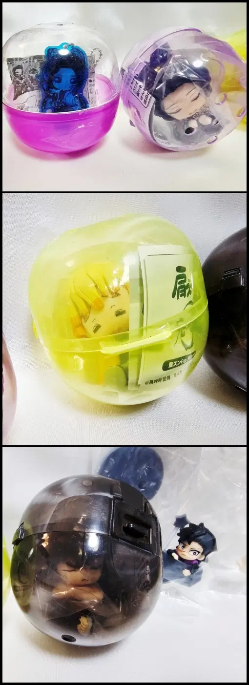 (미개봉)귀멸의 칼날 피규어 아크릴 가챠 굿즈 판매