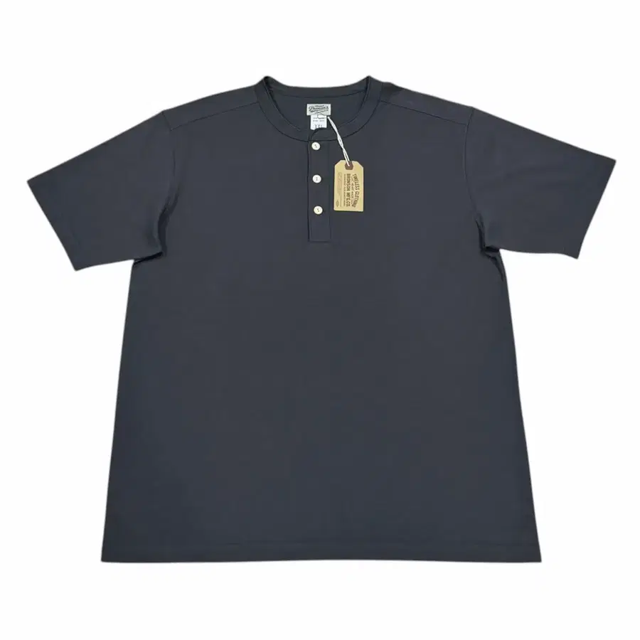 브론슨 헨리넥 코튼 반팔티 다크그레이 2XL
