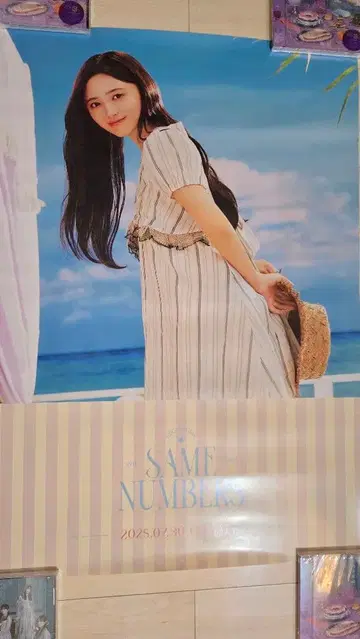 노기자카46 이노우에 와카바 SAME NUMBERS 포스터