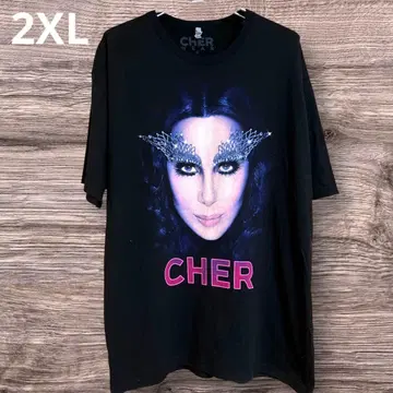 [ 레어 2XL ] Cher Dressed to Kill Tour 한정판 T셔츠