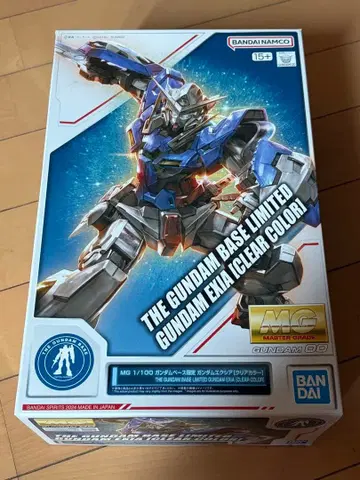 MG 1/100 건담베이스 한정판 건담 엑시아 클리어 컬러 미개봉