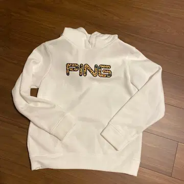 PING 여성용 골프웨어 후드티 화이트