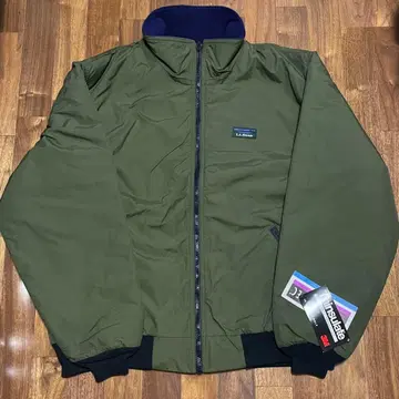 [극레어/데드스탁] USA제 L.L.Bean 웜업 자켓 L