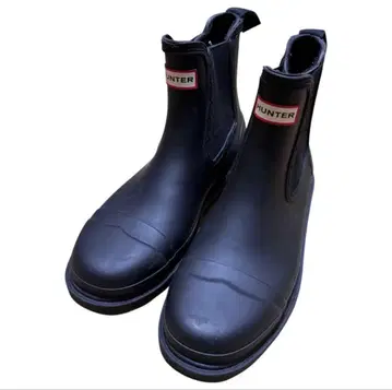 [ 새상품급 ] HUNTER 레인부츠 첼시 부츠 블랙 UK5 24cm