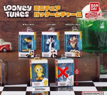 LOONEY TUNES 미니어처 패키지 참 가챠