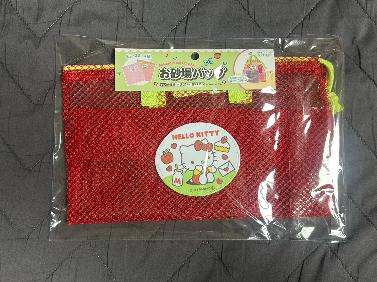 헬로키티 그물망 가방
