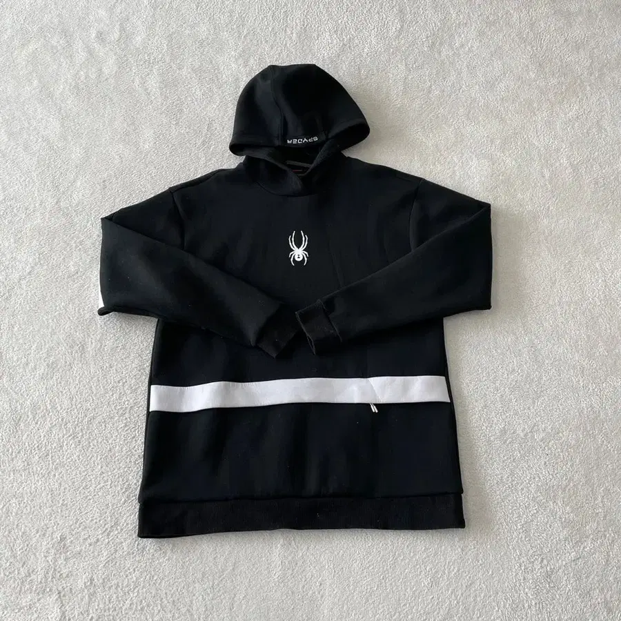 XXL 스파이더 후드티 블랙 110